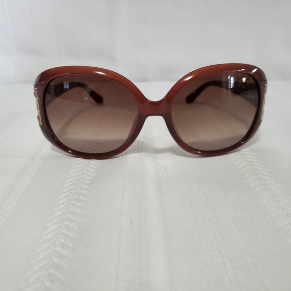 Salvatore Ferragamo Rust Red Sf668s 224 57 17 125 Sunglasses main image 7